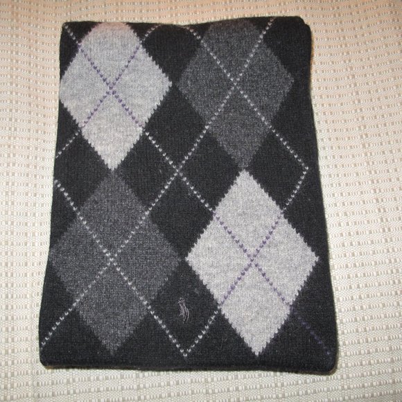 Polo Ralph Lauren, Argyle Wool Scarf - Picture 7 of 9